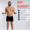 Bamboo Elements Boxershorts Heren - Zwart - 6 stuks (3 stuks)