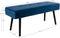 Skiby bankje House Nordic blauw velvet