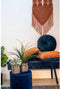 Skiby bankje House Nordic blauw velvet