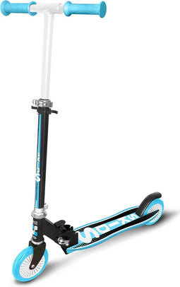 Skids Control 2-wiel Kinderstep Opvouwbaar Voetrem Blauw/zwart