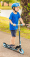 Skids Control 2-wiel Kinderstep Opvouwbaar Voetrem Blauw/zwart