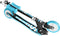 Skids Control 2-wiel Kinderstep Opvouwbaar Voetrem Blauw/zwart