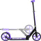 Skids Control 2-wiel Kinderstep Opvouwbaar Voetrem Zwart/paars
