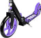 Skids Control 2-wiel Kinderstep Opvouwbaar Voetrem Zwart/paars