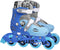 Skids Control Inline Skates Verstelbaar Lichtblauw Maat 30-33