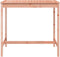 vidaXL Tuintafel 121x82,5x110 cm massief douglashout