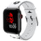 Moby Fox Stormtrooper - Smartwatch Band - Inclusief digitale wijzerplaten - Wit/Zilver