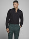 JACK&JONES JPRBLAROYAL - Overhemd L/S - Katoen 100% - Zwart - Maat L