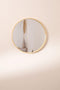 SKLYM Yiro Ronde Wandspiegel - 50 cm Diameter - Houten Frame