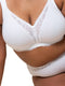 Triumph Modern Lace+Cotton - Beha - Maat 75B - WHITE