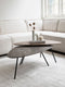 DTP Home Coffee table Plectro Earth, set of 2,38x90x50 cm (color: Fudge) / 34x100x60 cm (color: Pepper), mortex