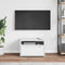 vidaXL - Tv-meubel - VISNES - 60x40x38 - cm - bewerkt - hout - wit