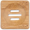 SKOON Bamboo solid bar (zeep) houder vierkant