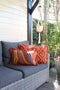 Dutch Decor BOHO - Sierkussen van katoen 40x60 cm Potters Clay - oranje - Inclusief binnenkussen