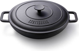 Skottsberg - Cast Iron - Hapjespan - Gietijzer - Inductie - ø 31,5 cm - Gietijzeren pan - Alle warmtebronnen