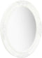 vidaXL - Wandspiegel - barok - stijl - 50x60 - cm - wit