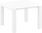siesta vegas uitschuifbare tuintafel – 100 / 140 cm – wit
