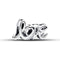 Pandora Moments Dames Bedel Zilver - Zilverkleurig