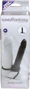 Pipedream Anal Fantasy Buttplug/anaaldildo Double Trouble zwart - 5,9 inch