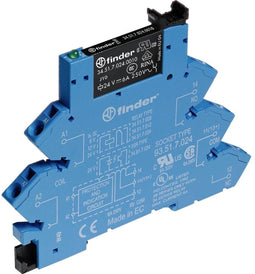 Finder 38.61.3.125.5060 Koppelrelais 110 V/AC 6 A 1x wisselcontact 1 stuk(s)