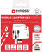 Skross 1.302474 Reisstekker Pro Light USB AC45PD World