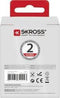Skross 1.500202-E - Reisstekker - combo-landadapters - Wit - meer dan 150 landen