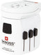 Skross 1302555 Reisstekker Pro Light 3xUSB World