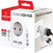 SKROSS - Home Europe Stopcontact Verlenger met USB Hub - 2xUSB