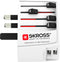 SKROSS - Reisadapter - Wereld adapter MUV 2-polig + 2xUSB 2400 mA