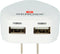 Skross SKROSS 1.302730-E USB-oplader 2.4 A 2 x USB Thuis