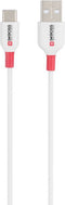 Skross USB-kabel USB 2.0 USB-A stekker, USB-C stekker 1.20 m Wit Rond SKCA0002A-C120CN