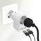Skross USB-kabel USB 2.0 USB-C stekker, USB-C stekker 1.20 m Wit Rond SKCA0008C-C120CN