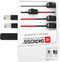 Skross - World Travel Adapter 2-pole + 1 USB Charger + 1 Type C 2400 mA White