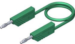 SKS Hirschmann CO MLN 100/2,5 Meetsnoer Banaanstekker 4 mm Banaanstekker 4 mm 1.00 m Groen 1 stuk(s)