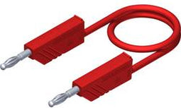 SKS Hirschmann CO MLN 150/2,5 Meetsnoer Banaanstekker 4 mm Banaanstekker 4 mm 1.50 m Rood 1 stuk(s)