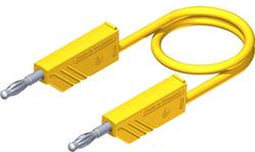 SKS Hirschmann CO MLN 150/2,5 Meetsnoer Banaanstekker 4 mm Banaanstekker 4 mm 1.50 m Geel 1 stuk(s)