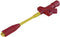 SKS Hirschmann KLEPS 2800 rt Veiligheids-krokodilklem Steekaansluiting 4 mm CAT III 1000 V Rood