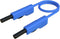 SKS Hirschmann MLB 100/1 V bl Meetsnoer Banaanstekker 4 mm Banaanstekker 4 mm 1.00 m Blauw 1 stuk(s)