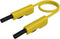 SKS Hirschmann MLB 100/1 V ge Meetsnoer Banaanstekker 4 mm Banaanstekker 4 mm 1.00 m Geel 1 stuk(s)