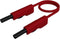 SKS Hirschmann MLB 100/1 V rt Meetsnoer Banaanstekker 4 mm Banaanstekker 4 mm 1.00 m Rood 1 stuk(s)