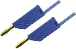 SKS Hirschmann MLN 150/2,5 BL Meetsnoer Banaanstekker 4 mm Banaanstekker 4 mm 1.50 m Blauw 1 stuk(s)