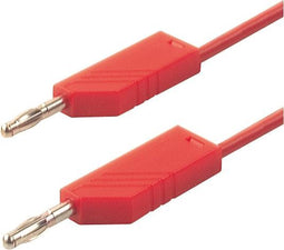 SKS Hirschmann MLN 200/2,5 RT Meetsnoer Banaanstekker 4 mm Banaanstekker 4 mm 2.00 m Rood 1 stuk(s)