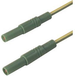 SKS Hirschmann MLS GG 200/2,5 ge/gn Veiligheidsmeetsnoer Banaanstekker 4 mm Banaanstekker 4 mm 2.00 m Geel, Groen 1 stu