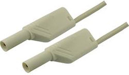 SKS Hirschmann MLS WS 200/2,5 Veiligheidsmeetsnoer Banaanstekker 4 mm Banaanstekker 4 mm 2.00 m Wit 1 stuk(s)