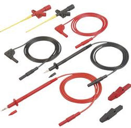 SKS Hirschmann MMS 2040 Veiligheidsmeetsnoerenset Banaanstekker 4 mm Banaanstekker 4 mm, Testpunt 1.00 m Zwart, Rood 1