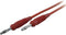SKS Hirschmann SML 100/1 Meetsnoer Banaanstekker 4 mm Banaanstekker 4 mm 1.00 m Rood 1 stuk(s)