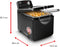 FRITEL Turbo SF 4178 - Friteuse - Dubbel verwarmingselement - Antraciet