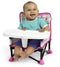 DISNEY BABY Minnie Mouse stoelverhoger - Pop 'n Sit Booster - Binnen, buiten, praktisch en compact, snel opvouwbaar - Roze
