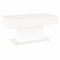 vidaXL - Salontafel - 96x50x45 - cm - bewerkt - hout - wit