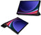 Accezz Trifold Bookcase - Samsung Galaxy Tab S9 - Zwart